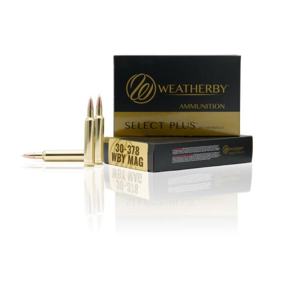 Weatherby Select Plus Rifle Ammunition 30-378 Wby Mag 180 gr Scirocco 3500 fps 20/ct - Precision Shot Firearms