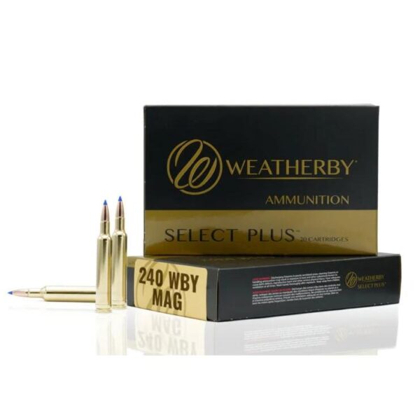 Weatherby Select Plus Barnes TTSX Rifle Ammunition 240 Wby Mag 80gr PT 3440 fps 20/ct - Precision Shot Firearms