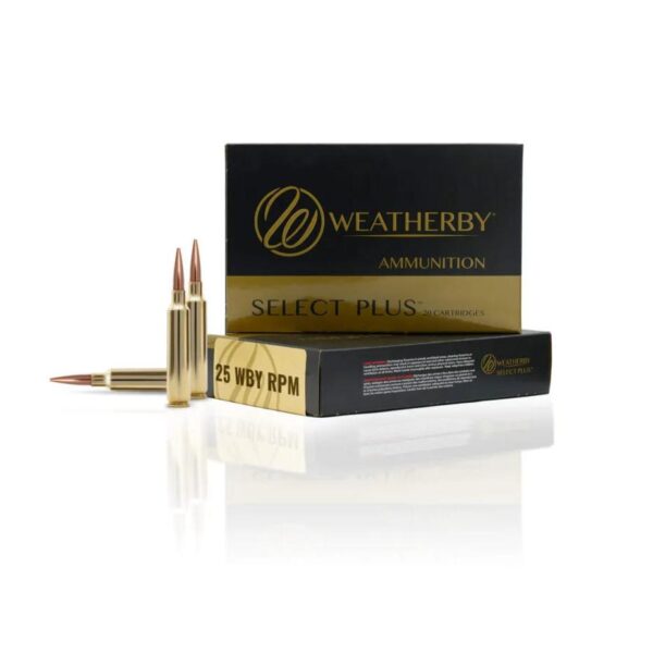 Weatherby Select Plus Barnes LRX Rifle Ammunition 25 Wby RPM 117gr PT 3150 fps 20/ct - Precision Shot Firearms