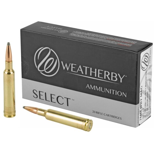 Weatherby Select Hornady Interlock Rifle Ammuntion 7mm Wby Mag 154gr SP 3260 fps 20/ct - Precision Shot Firearms