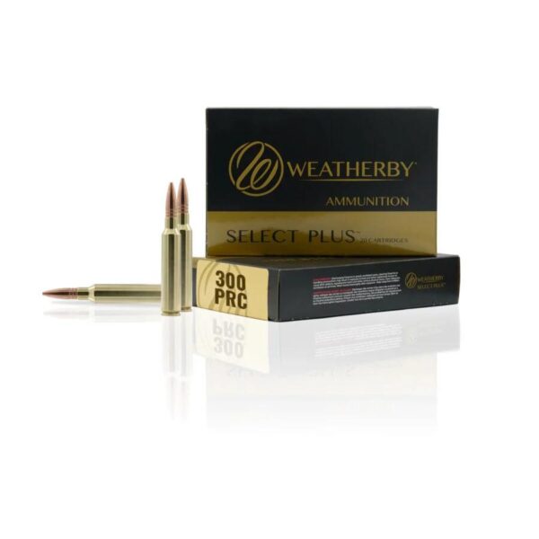 Weatherby Select Plus Rifle Ammuntion .300 PRC 195gr Hammer Custom 2950 Fps 20/ct - Precision Shot Firearms