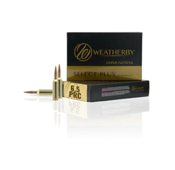 Weatherby Select Plus Rifle Ammunition 6.5 PRC 130gr Scirocco 3025 fps 20/ct - Precision Shot Firearms