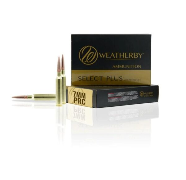 Weatherby Select Plus Rifle Ammunition 7mm PRC 150gr Scirocco 3050 fps 20/ct - Precision Shot Firearms