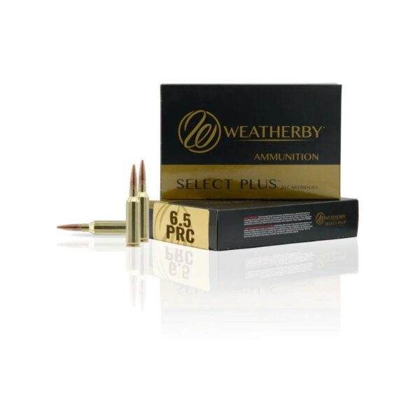 Weatherby Select Plus Rifle Ammunition 6.5 PRC 156gr Elite Hunter 2850 fps 20/ct - Precision Shot Firearms
