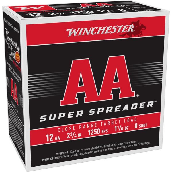 Winchester Light Target 12ga 2-3/4" 1-1/8oz 1250 fps 25/ct - Precision Shot Firearms