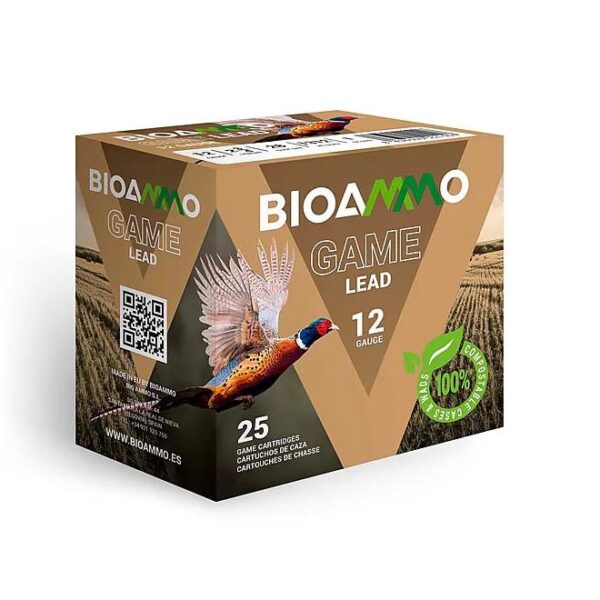 BIOAMMO Lead Game Dove & Pigeon Shotshells 12 ga 2-3/4" 1-1/4 oz 1250 fps #6 25/ct - Precision Shot Firearms