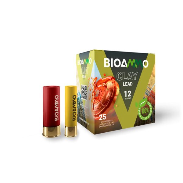 BIOAMMO Lead Target Shotshells 12 ga 2-3/4" 1 oz 1280 fps #8 25/ct - Precision Shot Firearms
