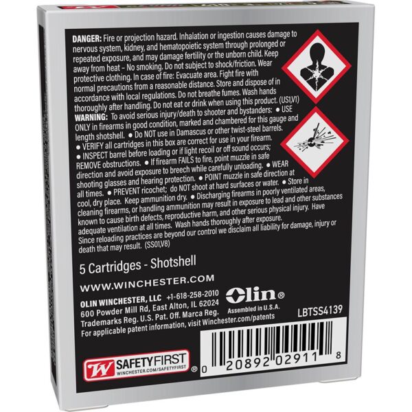 Winchester Long Beard TSS Shotshells 410ga 3" 13/16oz 1100 fps #9 5/ct - Precision Shot Firearms