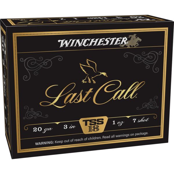 Winchester Last Call Waterfowl TSS Shotshells 20ga 3" 1oz 1425fps #7 10/ct - Precision Shot Firearms