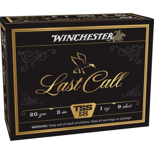 Winchester Last Call Waterfowl TSS Shotshells 20ga 3" 1oz 1425fps #9 10/ct - Precision Shot Firearms