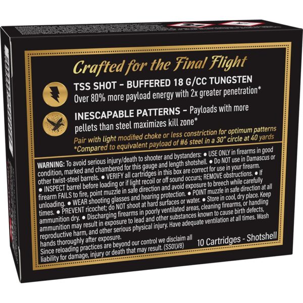 Winchester Last Call Waterfowl TSS Shotshells 410ga 3" 1/2oz 1350fps #9 10/ct - Precision Shot Firearms