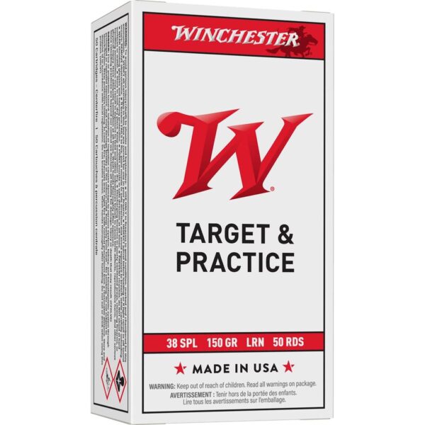 Winchester USA Handgun Ammunition .38 Spl 150 gr LRN 50/ct - Precision Shot Firearms