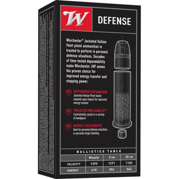 Winchester USA Handgun Ammunition .357 Mag 110 gr JHP 50/ct - Precision Shot Firearms