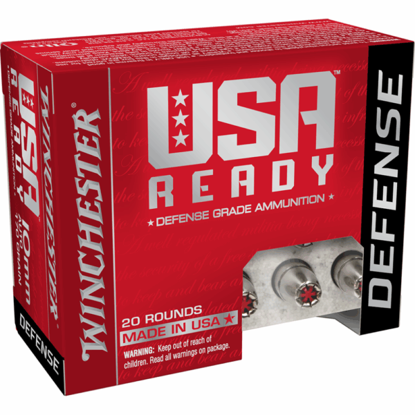 Winchester USA Ready Hex Vent Handgun Ammunition 10mm Auto 170gr HP 1250 fps 20/ct - Precision Shot Firearms