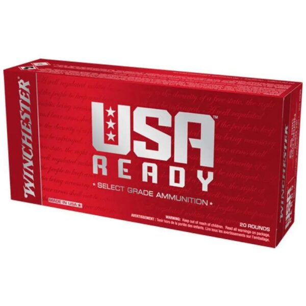 Winchester USA Ready Rifle Ammunition 6.5 PRC 140 gr. FMJ 3010 fps 20/ct - Precision Shot Firearms