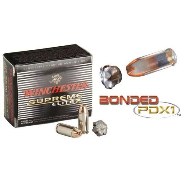 Winchester PDX1 Defender Handgun Ammunition .40 S&W 180 gr. JHP 990 fps 20/ct - Precision Shot Firearms