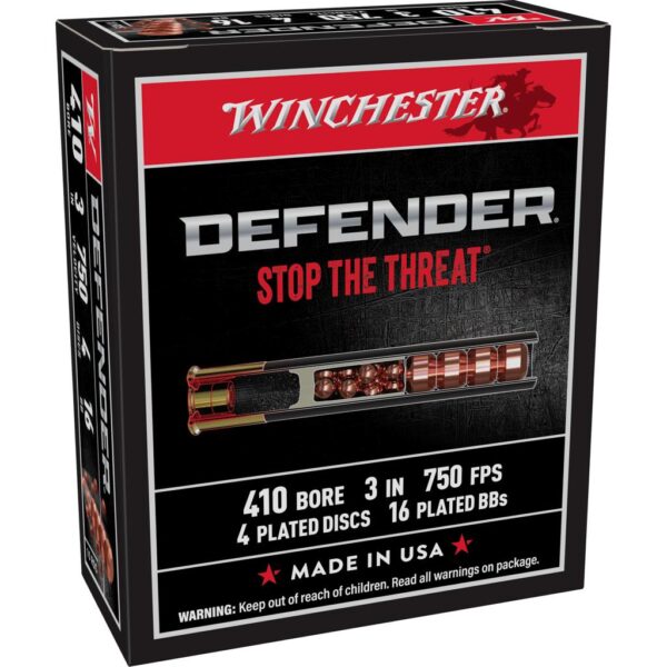 Winchester Supreme Elite PDX1 Personal Defense Shotshells .410 ga 3" 4 disc 16 plts Slug 750 fps 10/ct - Precision Shot Firearms