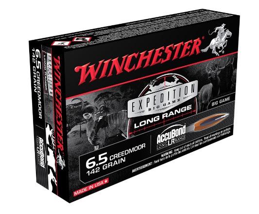 Winchester Expedition Big Game Long Range Rifle Ammunition 6.5 Creedmoor 142 gr. AB 2700 fps 20/ct - Precision Shot Firearms