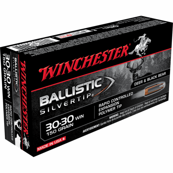 Winchester Ballistic Silvertip Rifle Ammunition .30-30 Win 150 gr. PT 2390 fps 20/ct - Precision Shot Firearms