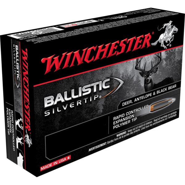 Winchester Ballistic Silvertip Rifle Ammunition 6.5 PRC 140 gr. PT 3020 fps 20/ct - Precision Shot Firearms