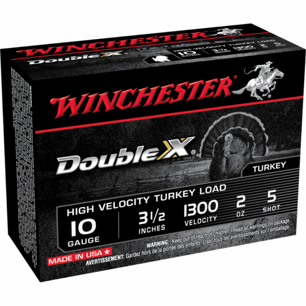 Winchester Double X Turkey Load 10 ga 3-1/2" MAX 2 oz #5 1300 fps 10/ct - Precision Shot Firearms
