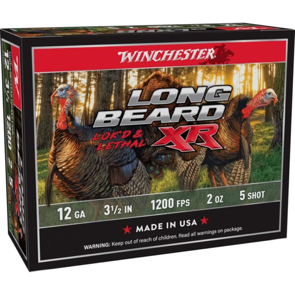 Winchester Long Beard XR Shotshells 3-1/2" 2 oz #5 10/ct - Precision Shot Firearms