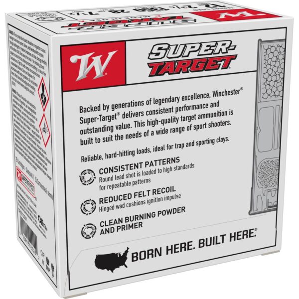 Winchester Super-Target Shotshells 12 ga 2-3/4" 1 oz 1350 fps #7.5 25/ct - Precision Shot Firearms