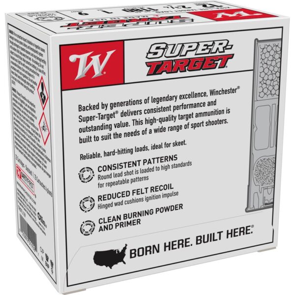 Winchester SuperTarget Shotshells 12 ga 2-3/4" 1 oz 1180 fps #9 25/ct - Precision Shot Firearms