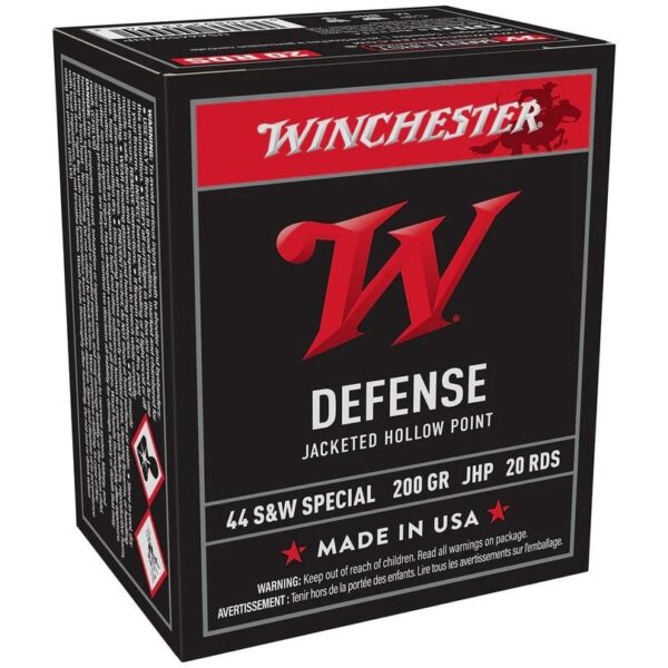 Winchester USA Handgun Ammunition .44 Spl 200 gr. JHP 900 fps 20/ct - Precision Shot Firearms