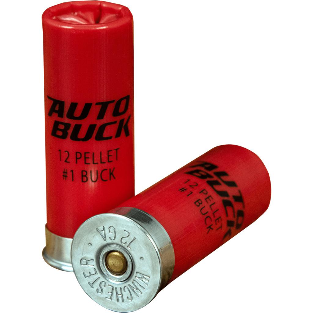 Winchester Autobuck Shotshells 12ga 2-3/4" 12plts 1325 fps #1 5/ct - Precision Shot Firearms
