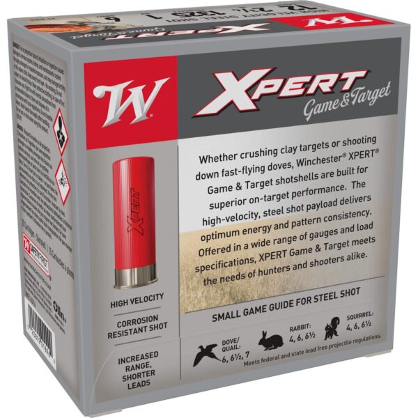 Winchester Xpert Steel Shotshells 12 ga 2-3/4" 1 oz 1325 fps #6 25/ct - Precision Shot Firearms