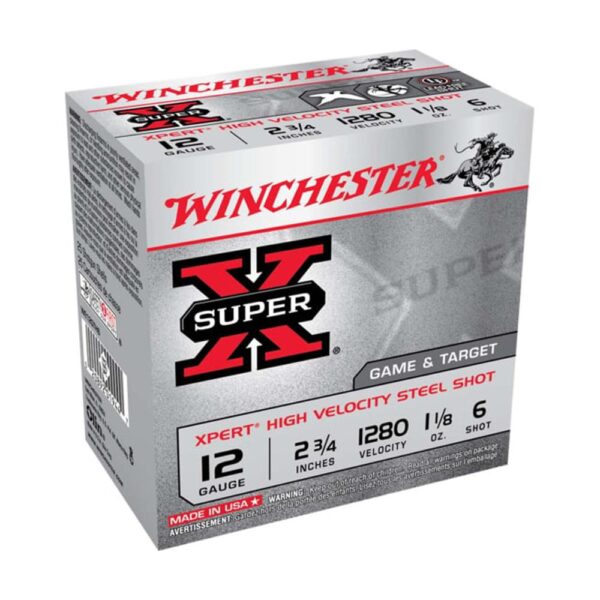 Winchester Super X Game and Target Shotshells 12 ga 2-3/4" 1-1/8 oz 1325 fps #6.5 25/ct - Precision Shot Firearms