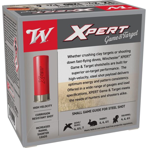 Winchester Xpert Steel Shotshells 12 ga 2-3/4" 1-1/8 oz 1280 fps #6 25/ct - Precision Shot Firearms