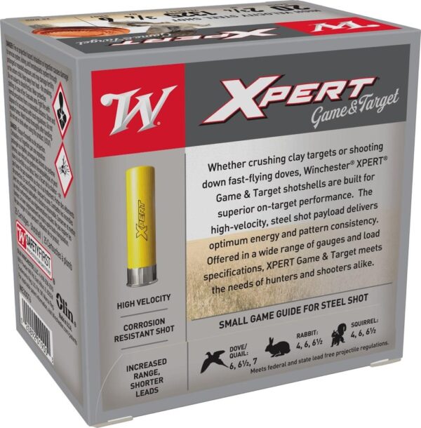 Winchester Xpert Steel Shotshells 20 ga 2-3/4" 3/4 oz 1325 fps #6 25/ct - Precision Shot Firearms