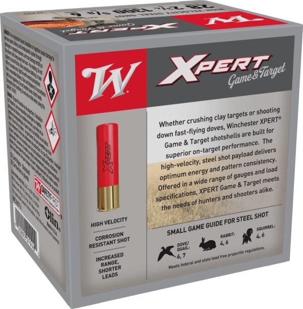 Winchester Xpert Steel Shotshells 28 ga 2-3/4" 5/8 oz 1300 fps #6 25/ct - Precision Shot Firearms