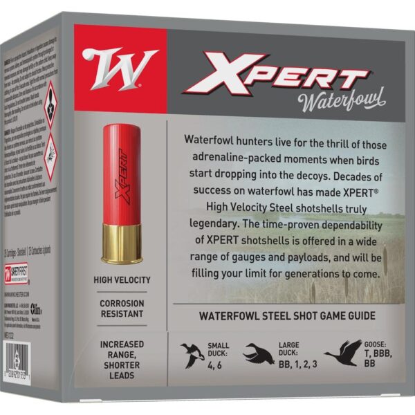 Winchester Xpert High-Velocity Steel Shotshells 12 ga 3" 1-1/8 oz 1550 fps #2 25/ct - Precision Shot Firearms