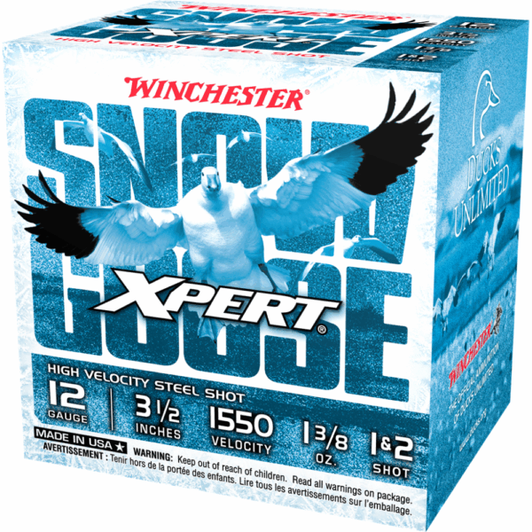 Winchester Xpert Snow Goose Shotshell 12 ga 3" 1-1/4 oz 1550 fps #1 #2 25/ct - Precision Shot Firearms
