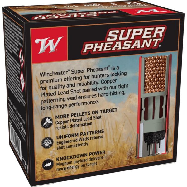 Winchester Super-X Super Pheasant Shotshells 12 ga 3" 1-5/8 oz 1450 fps #4 25/ct - Precision Shot Firearms