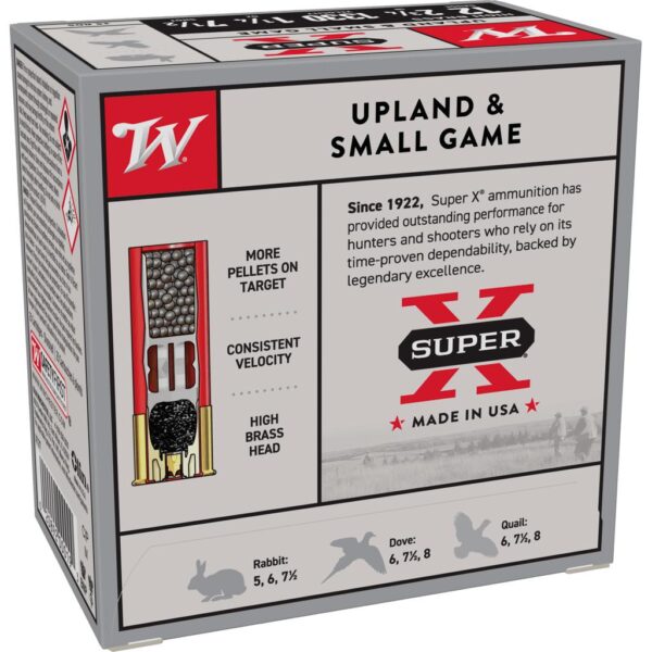 Winchester Super-X High-Brass Shotshells 12 ga 2-3/4" 1-1/4 oz 1330 fps #7.5 25/ct - Precision Shot Firearms