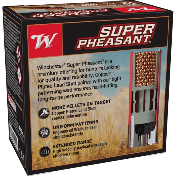 Winchester Super-X Super Pheasant Shotshells 12 ga 2-3/4" 1-3/8 oz 1450 fp #5s 25/ct - Precision Shot Firearms