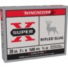 Winchester Super-X Rifled Slug Shotshells 20 ga 2-3/4" 3/4 oz 1600 fps Slug 5/ct - Precision Shot Firearms