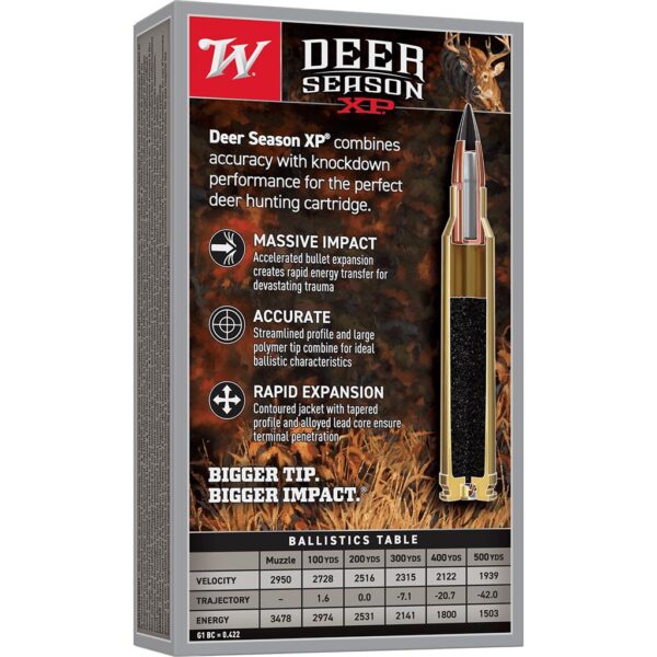 Winchester Deer Season XP Rifle Ammunition .300 Win Mag 180gr PT 2950 fps 20/ct - Precision Shot Firearms
