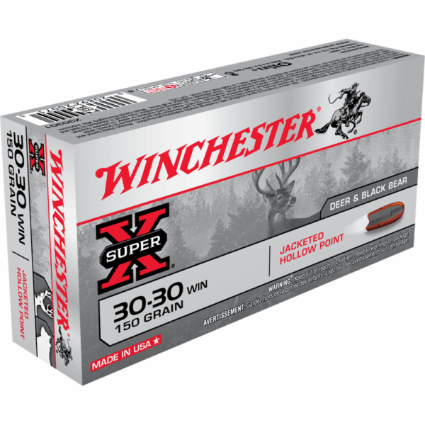 Winchester Super-X Rifle Ammunition .30-30 Win 150 gr. HP 2390 fps 20/ct - Precision Shot Firearms