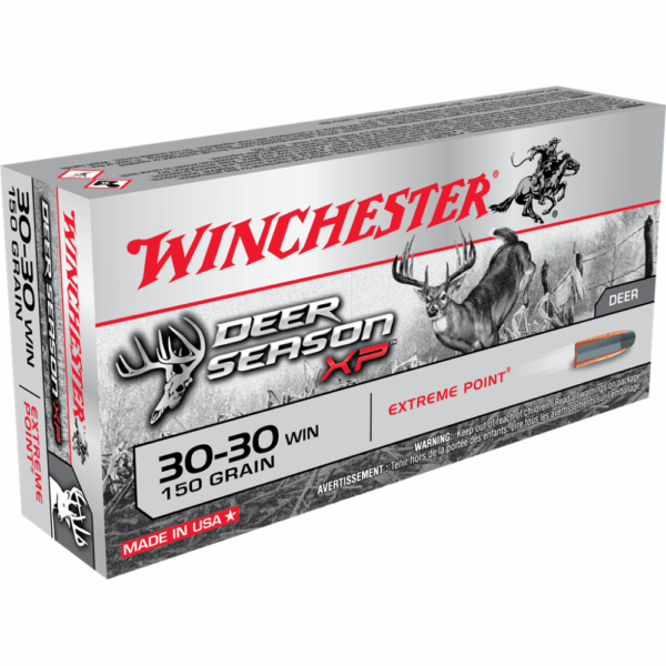 Winchester Deer Season XP Rifle Ammunition .30-30 Win 150 gr. PT 2390 fps 20/ct - Precision Shot Firearms