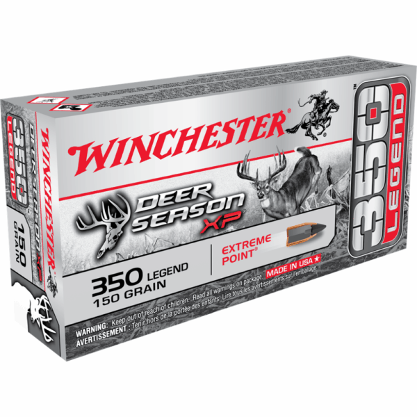 Winchester Deer Season XP Rifle Ammunition .350 Legend 150 gr PT 2325 fps 20/ct - Precision Shot Firearms