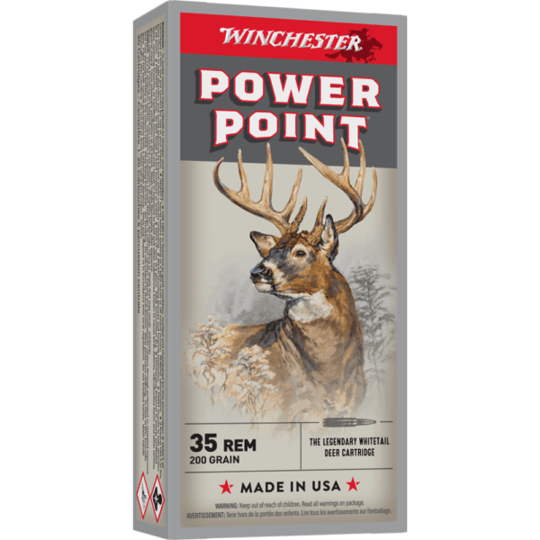 Winchester Super-X Power Point Rifle Ammunition .35 Rem 200 gr. SP 2020 fps 20/ct - Precision Shot Firearms