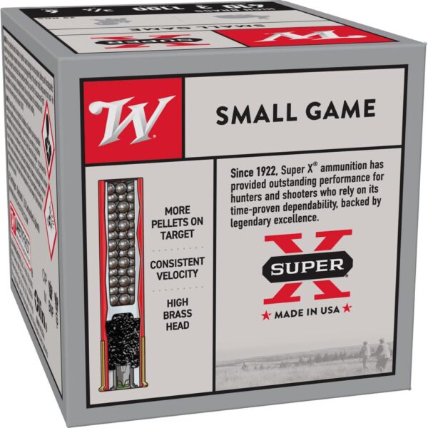 Winchester Super-X High-Brass Shotshells .410 ga 3" 3-3/4 oz 1100 fps #6 25/ct - Precision Shot Firearms