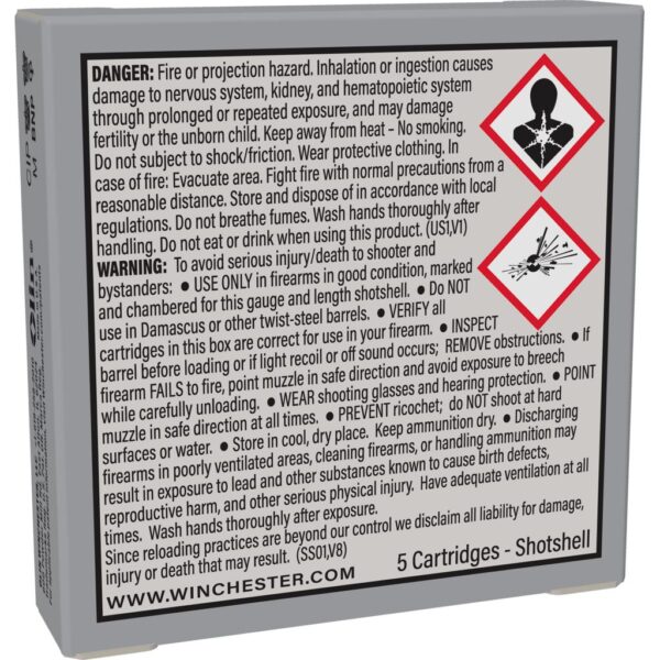 Winchester Super-X Rifled Slug Shotshells .410 ga 2-1/2" 1/5 oz 1830 fps Slug 5/ct - Precision Shot Firearms
