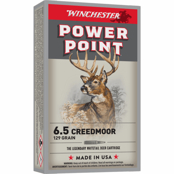 Winchester Super X Rifle Ammunition 6.5 Creedmoor 129 gr. PSP 2820 fps 20/ct - Precision Shot Firearms