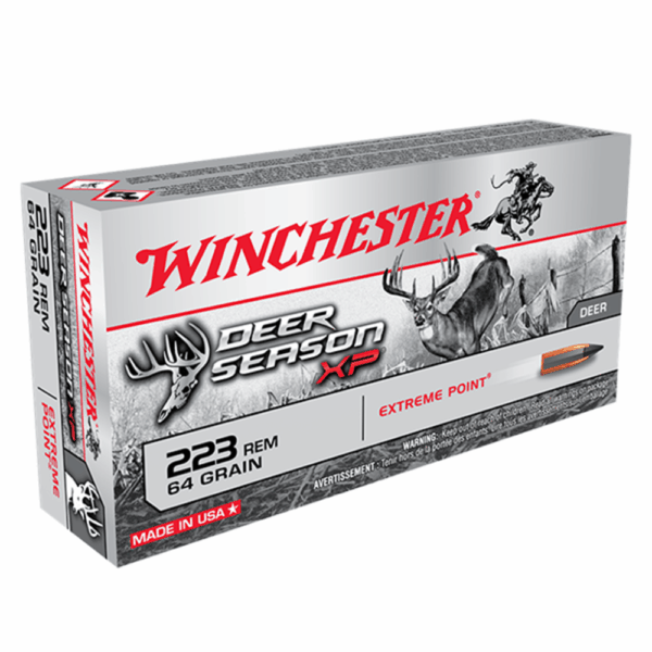 Winchester Deer Season XP Rifle Ammunition 7.62x39mm 123 gr. 2380 fps 20/ct - Precision Shot Firearms